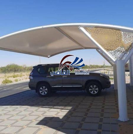 مظلات سيارات حديد بالرياض
